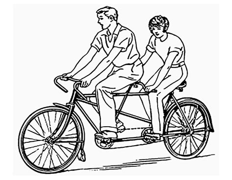 Bicycle coloring page from bicycles category. Bicycle coloring pages to download and print for free