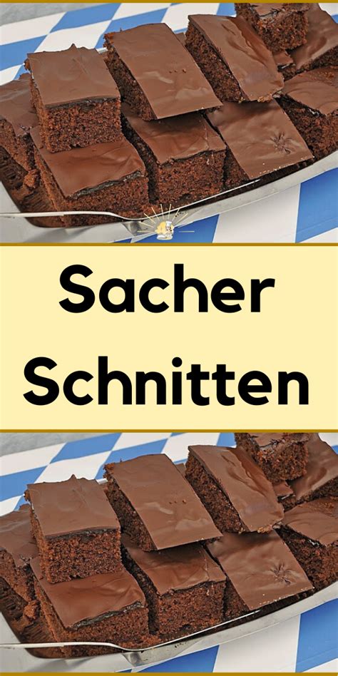 See more ideas about torte, desserts, food. Sacher Schnitten in 2020 | Leckere kuchen, Kuchen rezepte ...