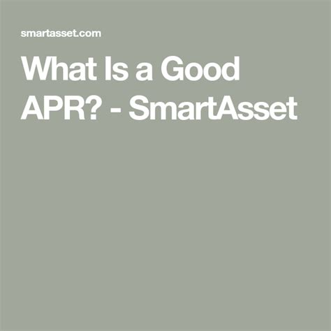 We did not find results for: What Is a Good APR? - SmartAsset | Saving money, Best, Credit card