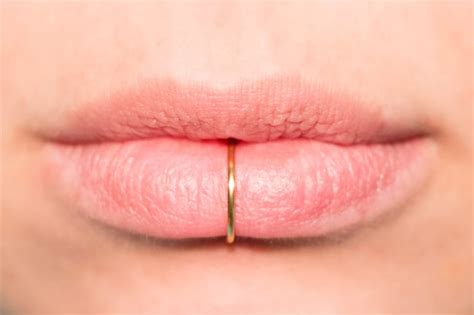 Except vertical labret piercing and lowbret piercing, all the other piercing the horizontal lower lip piercing which is placed at the center of the lower lip is known as labret. 13 Most Amazing Lip Piercing Jewelry Pictures - SheIdeas