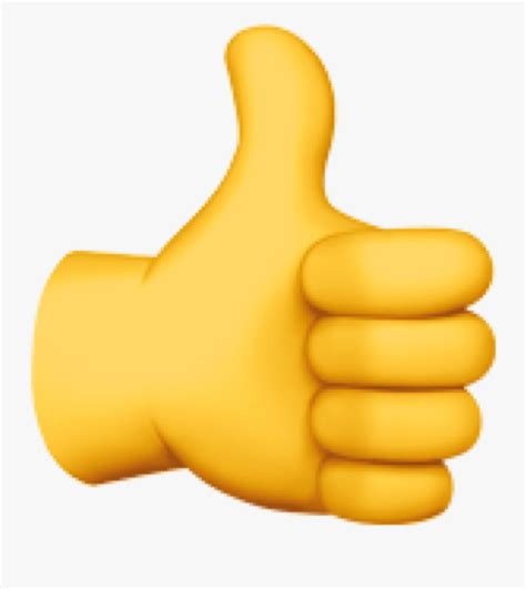 # thumbs up # thumb up # roc nation # yandel. Transparent Thumb Up Emoji Png - Thumbs Up Apple Emoji ...