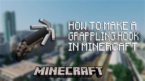 Copy the grappling hook mod package to the.minecraft/mods folder (if it does not exist, install forge again or create it yourself). Minecraft: How To Make A Working Grappling Hook | 1.16 ...