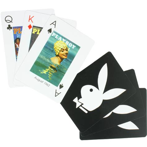 What do mortals with power desire th3 m0st. Playboy Playing Cards | Drinkstuff