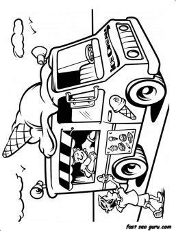 Find this pin and more on need to make ! Free Printable ice cream truck coloring in sheet for kids ...