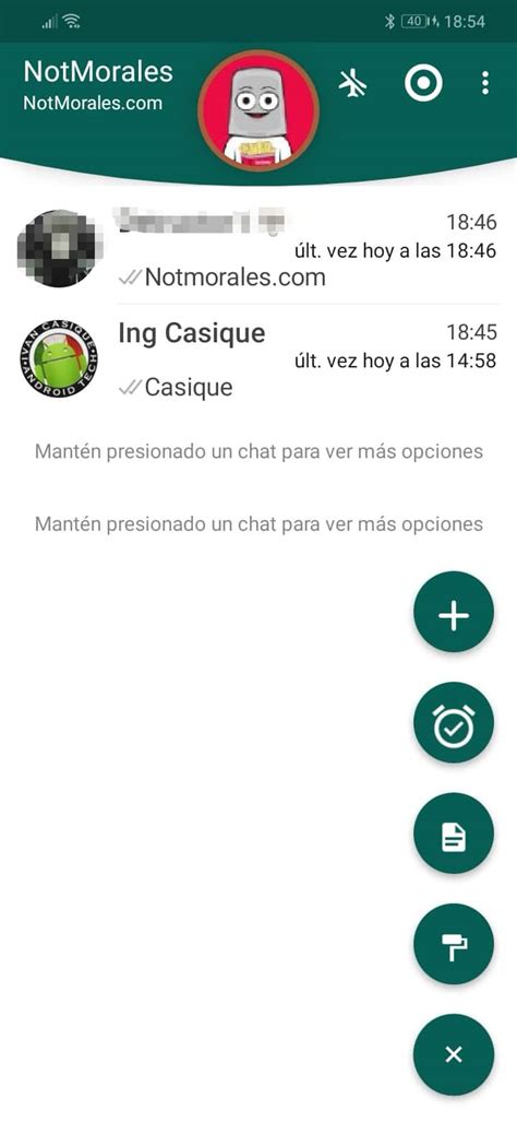 Whatsapp mod apk is only available for android users and they can easily install the app. whatsApp Aero APK Mod - NotMorales