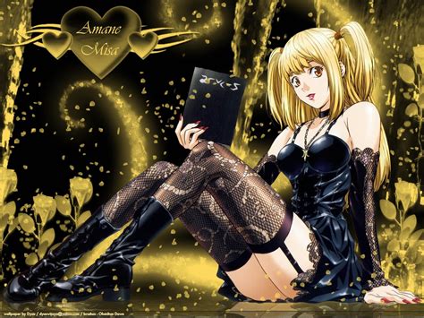 Illustration, anime, death note, amane misa, computer wallpaper. Death Note, Amane Misa HD Wallpapers / Desktop and Mobile ...