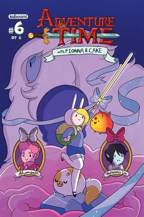 A page for describing characters: Adventure Time with Fionna and Cake Issue 6 | Adventure ...