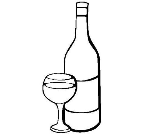 Download Wine coloring page - Coloringcrew.com | Coloring pages, Super coloring pages