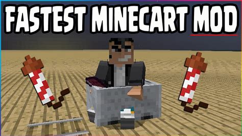 Minecraft PS3/Xbox360 MOD! FASTEST MINECART MOD IN THE ...