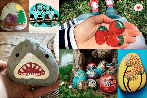 Nature Painted Rocks You'll Want to Make on Your Own