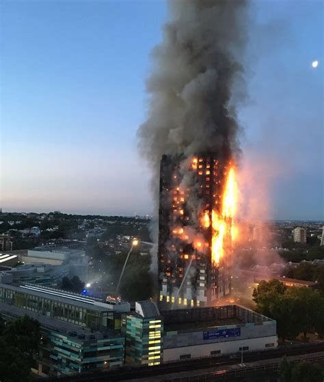 My thoughts are with all those affected by the very serious fire in elephant and castle, which is now under control. Huge Fire Engulfs Tower Block Near Westway