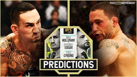 Edgar (main card) on watch espn UFC 240 Predictions - YouTube