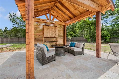 We can even add a shadetree® retractable canopy so that you can enjoy your outdoor kitchen area during rain or shine. Pergolas | New Orleans Pergola Designs | Custom Outdoor ...