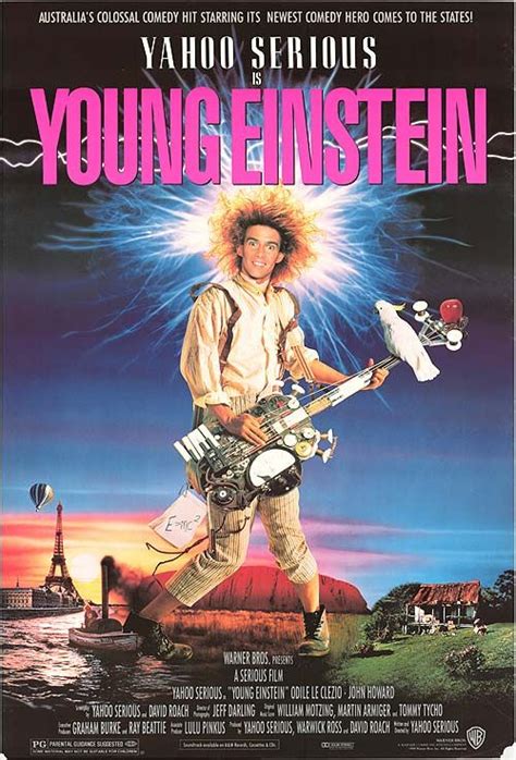 Young einstein begins in a tasmanian village complete with its own tasmanian devil. Young Einstein (1988) Stars: Yahoo Serious, Odile Le ...
