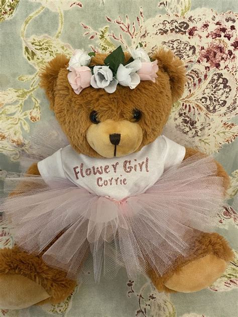 They survived their senior year — in quarantine. Personalized Flower Girl Teddy Bear in 2020 | Flower girl ...