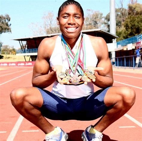 South african athlete caster semenya could not hide her happiness as she smiled widely whilst dancing in traditional clothing at her dream wedding to violet raseboya in johannesburg. Not Again! Intersex Olympic Champion, Caster Semenya ...