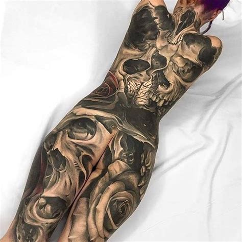 The biggest reason is that they not only articulate their tastes but also let them unleashes their feminine side with an impact. 54 Best Full Body Tattoo - Nude Body Tattoos for Girls and ...