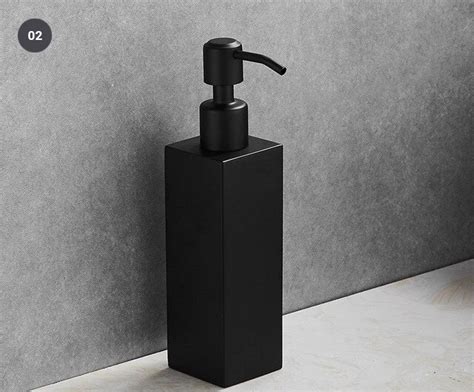 Find great deals on ebay for soap dispenser sink. Matte Black Stainless Steel Liquid Soap Dispenser For ...