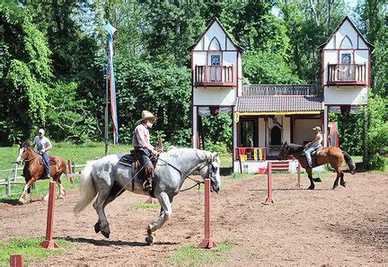 Kelly documented much of the day on her stories. Fitting in Fitness: Jousting with Kelly Bailey, a knight ...