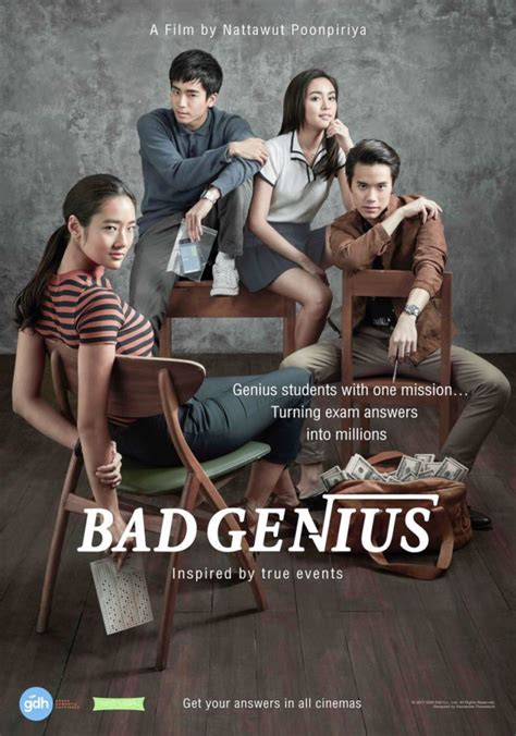What started from exam cheating in the classroom escalated to stealing a national test paper. Bad Genius (2017) | MovieZine