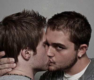 A straight person who only dates people that were born with the opposite gender. Oh, by the way...: BEAUTY: Men--Kissing...