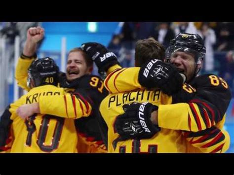 Im studio in pyeongchang wird moderator gerhard delling durch die parallel stattfindenden wettkämpfe führen. Eishockey bei Olympia: Deutschland siegt gegen Kanada in ...