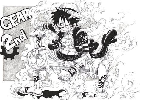 Luffy, also known as straw hat luffy and commonly as straw hat, is the. Luffy: Gear Second by Jigmetenzin on deviantART | Luffy ...