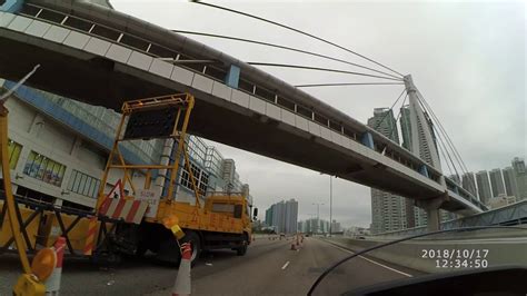 城市道路 ― chéngshì dàolù ― urban road. 遊車河佐敦道,連翔道,西九龍公路,青沙公路,昂船洲大橋 - YouTube