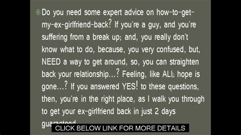 Your wife's got a lot of things to keep track of. Get Your Wife Back - YouTube