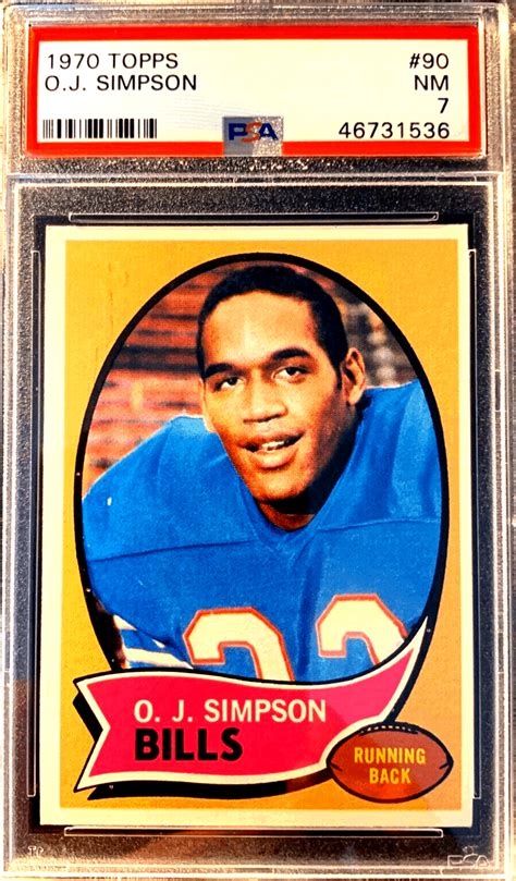 This (1994) oj simpson autographed card was signed while simpson was in the la county jail facing double murder charges. OJ Simpson Rookie Card - Top 3 Cards and Investment ...
