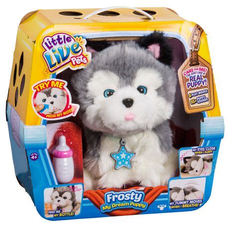 It's also nice to know that being healthy doesn't mean compromising on taste. Little Live Pets My Dream Puppy Husky Frosty Pet Doll ...