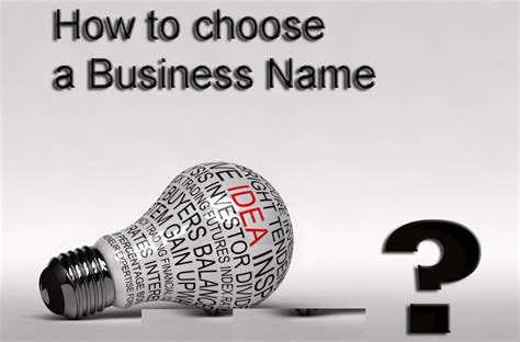 So who ever you approach will tell you that they will do all work. Choosing a Name for your New Company | Register 24/7