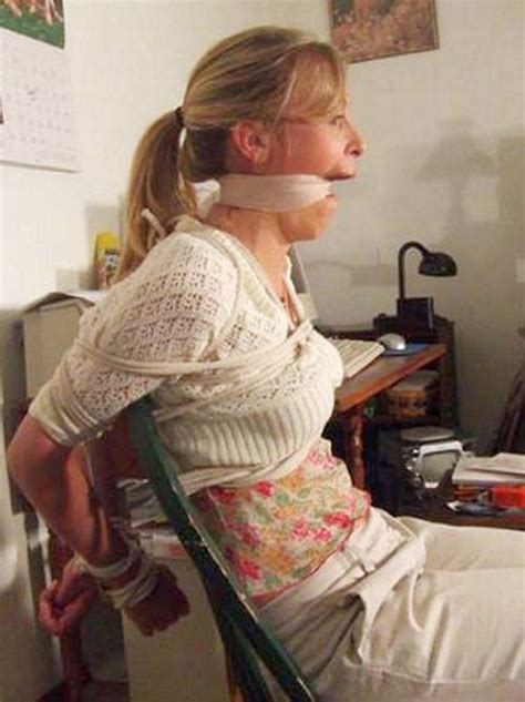 Bound and gagged mature woman from littlest hobo. Pin on Women ties