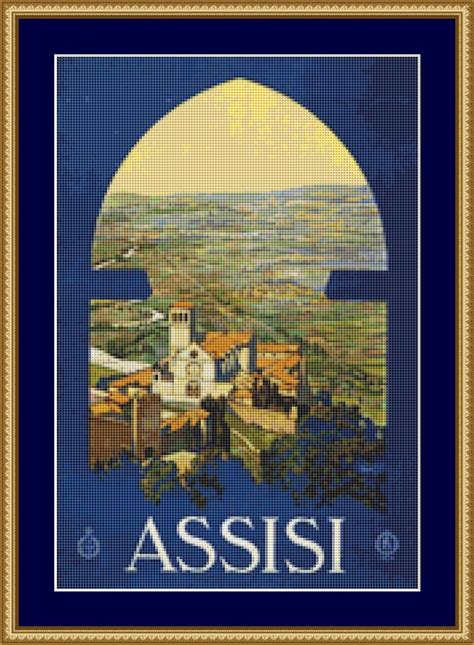 Bring the needle up at a, move to the right over four canvas threads, bring the needle down at b. Assisi Cross Stitch Pattern by Avalon Cross Stitch, Needle ...