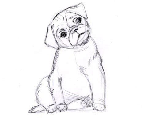 Ich will einfach mal nichts tu. mops-einfach-zeichnen-dekoking-com-1 - DekoKing