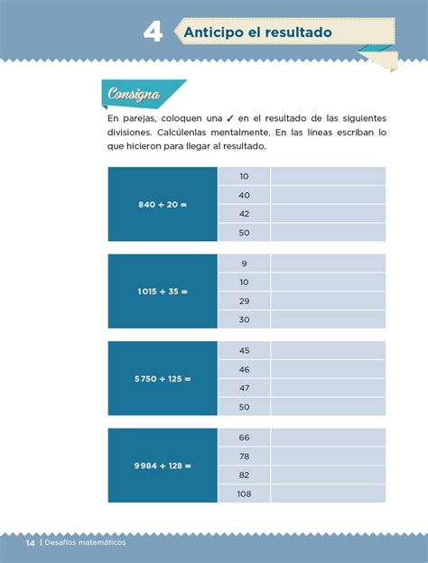 Libro gratis es una de las tiendas en línea favoritas para comprar libro de matemáticas 5 grado luckily we can get the latest news about libro de desafios matematicos de 5 contestado 2019 2020 desafios matematicos 6 grado contestado. Desafíos Matemáticos Quinto grado 2020-2021 - Página 14 de ...