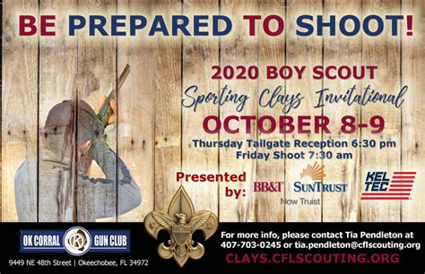 It is likely that they will be postponed or our facility offers two distinct sporting clays courses, a beginners (soft targets) 8 station white course. Sporting Clays Invitational