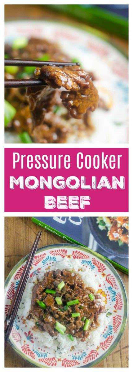 Which includes cooking the meat perfectly! Pressure Cooker Mongolian Beef - Life's Ambrosia