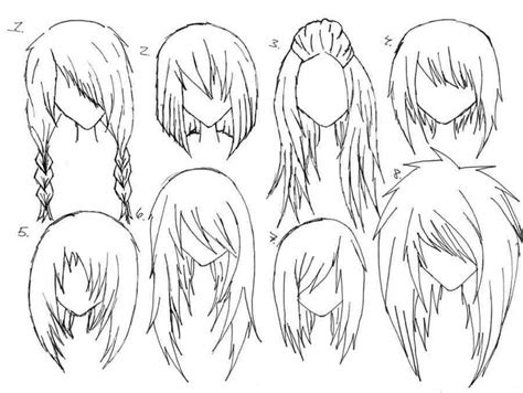 The different hairstyles represent how the characters personality is. Top 10 best girl anime hairstyles | Anime Amino