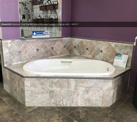Maybe you would like to learn more about one of these? Americh Madison Oval Tub @ Central Arizona Supply ...