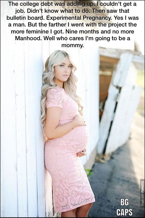 Man trapped in woman's body !! tg pregnant captionpanty caption