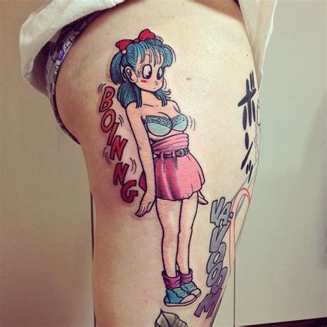 Clean, crisp images of all your favorite anime shows and movies. Resultat d'imatges de bulma tattoo