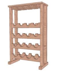 The free wine rack plans feature wine racks in all different styles so be sure to look through the whole list. 14 Easy DIY Wine Rack Plans | Guide Patterns