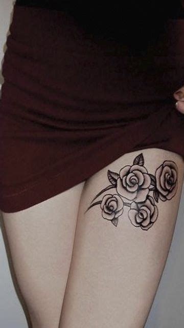 There are many forms of thigh tattoos which are very common due to the large canvas the skin offers to the artist for the tattooing. 32 best Inner Thigh Tattoos For Women images on Pinterest ...