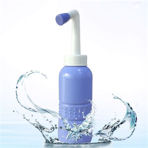 Free delivery on eligible orders of £20 or more. 450ml Travel Bidet Bottle Portable Bidet Sprayer Handheld ...