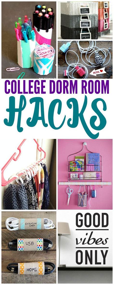 Living in the residence halls during your time in college often means you can avoid the hassle of having to pay rent every month, deal with a landlord, and budget for utilities. College Dorm Room Hacks! Back to School with organization ...