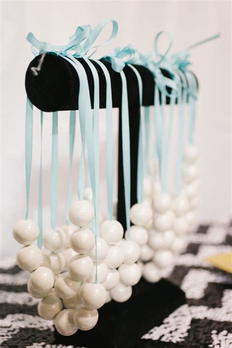 For a fun twist on the jeweler, title your party with the birthday girl's name instead of tiffany. Party Reveal: Breakfast at Tiffany's Party