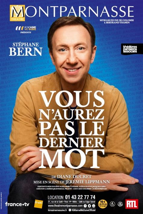 He was born in 1960s, in baby boomers generation. Vous n'aurez pas le dernier mot par Stéphane Bern ...