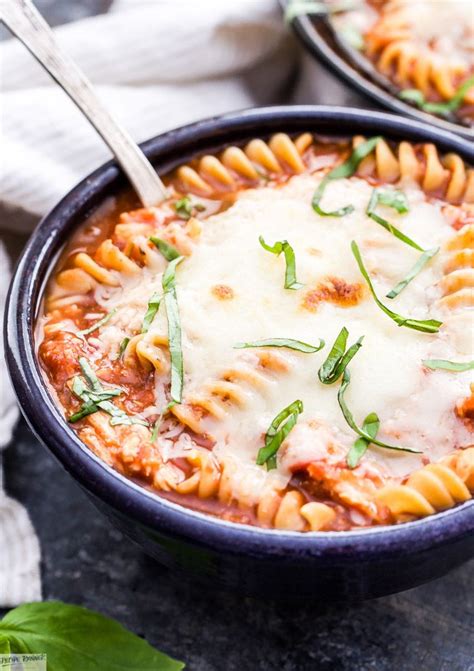 It really adds a ton of flavor to the dish and is easy to. Everything you love about chicken parmesan in a warm bowl ...