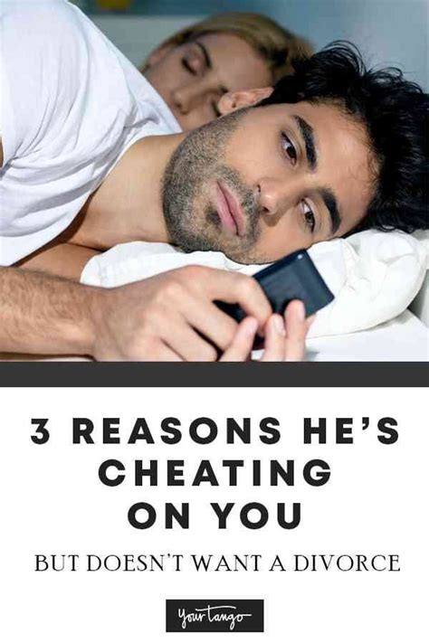 In contrast to #2, this question is a bit removed—which is totally ok. 3 Reasons Your Husband Is Cheating On You, But Doesn't ...